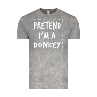 Cloud Rock pretend i m a donkey halloween costume Vintage Tee - trangStudio