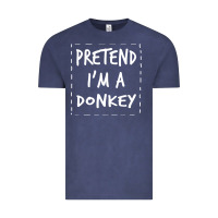 Vintage Denim pretend i m a donkey halloween costume Vintage Tee - trangStudio