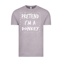 Vintage Zinc pretend i m a donkey halloween costume Vintage Tee - trangStudio