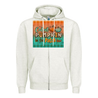 Oatmeal Heather cutest pumpkin in the patch tumbler Zipper Hoodie - BundleAndBundleShop