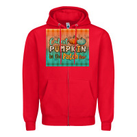 Red cutest pumpkin in the patch tumbler Zipper Hoodie - BundleAndBundleShop