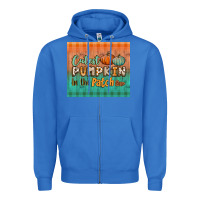True Royal cutest pumpkin in the patch tumbler Zipper Hoodie - BundleAndBundleShop
