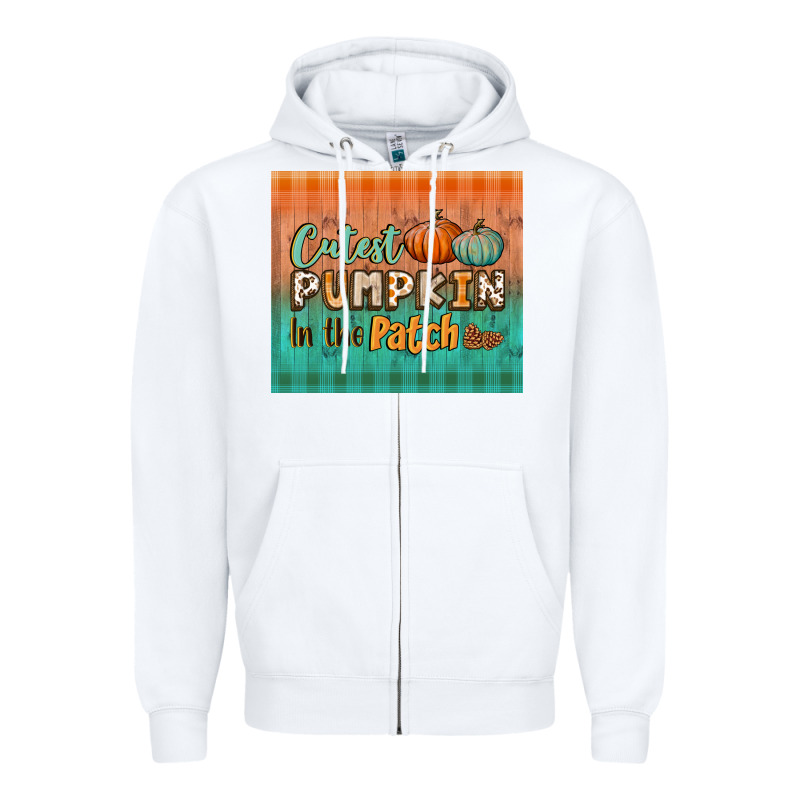 Cutest Pumpkin In The Patch Tumbler Zipper Hoodie by BundleAndBundleShop | Teevron