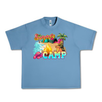 Pebble Blue summer camp Urban Heavy Tee - NancyCooperArtShop