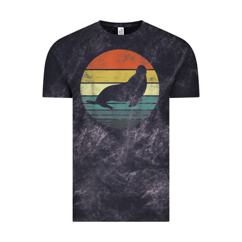Seal Lover Gifts Retro Vintage Sea Lion Animal Silhouette Vintage Tee by trangStudio | Teevron