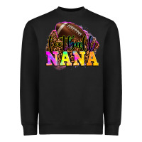 Black football nana Heavyweight Sweatshirt - OliviaCreatesArt