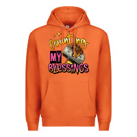 Carrot counting my blessings afro hands Premium Hoodie - RanaPortraitStore