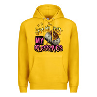 Lemon counting my blessings afro hands Premium Hoodie - RanaPortraitStore