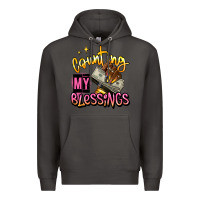 Smoke counting my blessings afro hands Premium Hoodie - RanaPortraitStore