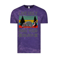 Cloud Purple Lıve Ugly Fake Your Death Vintage Tee - Bettercallsaul