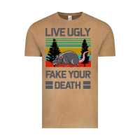 Vintage Camel Lıve Ugly Fake Your Death Vintage Tee - Bettercallsaul