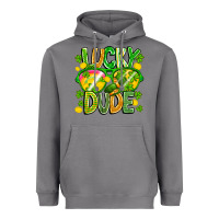 Storm Lucky Dude Heavyweight Hoodie - CowhideDigitalArt