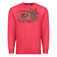 Cardinal Merry Christmas Premium Sweatshirt - CowhideDigitalArt