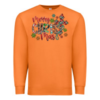 Carrot Merry Christmas Premium Sweatshirt - CowhideDigitalArt
