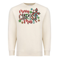 Sandshell Merry Christmas Premium Sweatshirt - CowhideDigitalArt