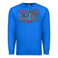 True Royal Merry Christmas Premium Sweatshirt - CowhideDigitalArt