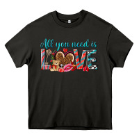 Asphalt all you need is love Heavy Core Tee - NancyCooperArtShop