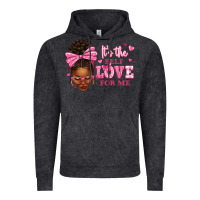 Vintage Black it's the self love for me afro woman Vintage Hoodie - texasbilliewilder