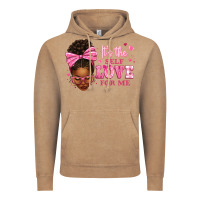 Vintage Coffee it's the self love for me afro woman Vintage Hoodie - texasbilliewilder