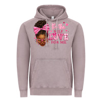 Vintage Zinc it's the self love for me afro woman Vintage Hoodie - texasbilliewilder
