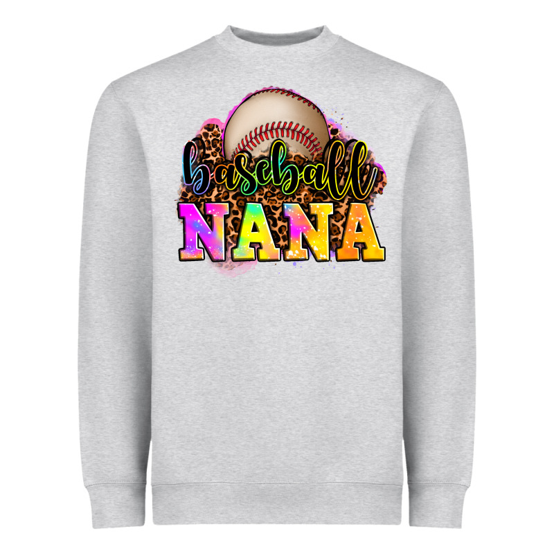 Baseball Nana Heavyweight Sweatshirt by OliviaCreatesArt | Teevron