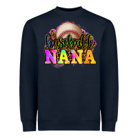 Navy baseball nana Heavyweight Sweatshirt - OliviaCreatesArt