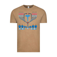 Vintage Coffee jewish hanukkah chanukah doctor medical menorah  gifts Vintage Tee - trangStudio