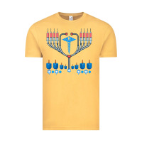 Vintage Mustard jewish hanukkah chanukah doctor medical menorah  gifts Vintage Tee - trangStudio