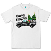 White merry christmas truck Premium Tee - MaliasSmallBusiness
