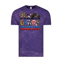 Cloud Purple it's the guts and it's the glory a hundred stories Vintage Tee - RanaPortraitStore