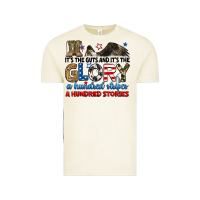 Vintage Arctic it's the guts and it's the glory a hundred stories Vintage Tee - RanaPortraitStore