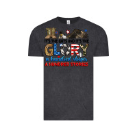 Vintage Black it's the guts and it's the glory a hundred stories Vintage Tee - RanaPortraitStore