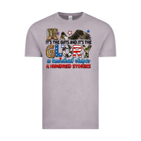 Vintage Zinc it's the guts and it's the glory a hundred stories Vintage Tee - RanaPortraitStore