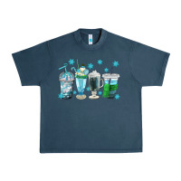 Midnight Navy winter coffee cup Urban Heavy Tee - texasbilliewilder