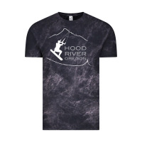Cloud Black Kiteboarding Hood River Oregon, Kitesurfing Vintage Tee - trangStudio