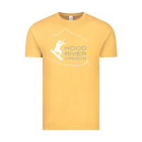 Vintage Mustard Kiteboarding Hood River Oregon, Kitesurfing Vintage Tee - trangStudio