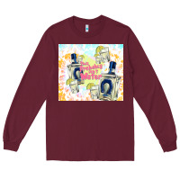 Burgundy this probably isn't water Long Sleeve Tee - TumblerDesignByShophia