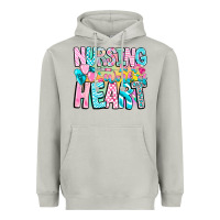 Moon Dust Nursing is a work of heart Heavyweight Hoodie - CowhideDigitalArt
