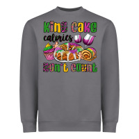 Storm king cake calories don't count mardi gras Heavyweight Sweatshirt - OliviaCreatesArt