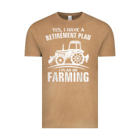 Vintage Camel Yes I Do Have A Retirement Plan Farming Funny Farmer Gift Vintage Tee - trangStudio
