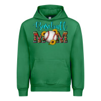 Emerald western leopard serape wooden sunflowers  turquoise glitter mom baseba Urban Hoodie - Artiststas