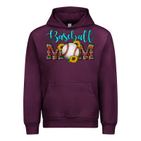 Mauve Wine western leopard serape wooden sunflowers  turquoise glitter mom baseba Urban Hoodie - Artiststas