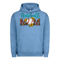 Pigment Pebble Blue western leopard serape wooden sunflowers  turquoise glitter mom baseba Urban Hoodie - Artiststas