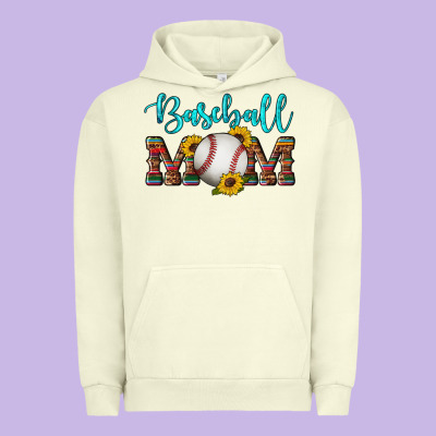 Western Leopard Serape Wooden Sunflowers  Turquoise Glitter Mom Baseba Urban Hoodie Designed By Artiststas