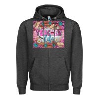 Charcoal Heather teacher life tumbler Zipper Hoodie - BundleAndBundleShop