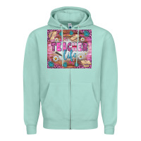 Seafoam teacher life tumbler Zipper Hoodie - BundleAndBundleShop