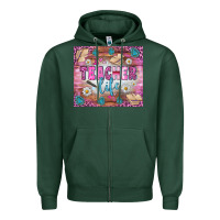 Sports Green teacher life tumbler Zipper Hoodie - BundleAndBundleShop