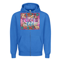 True Royal teacher life tumbler Zipper Hoodie - BundleAndBundleShop