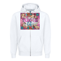 White teacher life tumbler Zipper Hoodie - BundleAndBundleShop