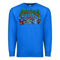 True Royal i was made for winter Premium Sweatshirt - CowhideDigitalArt